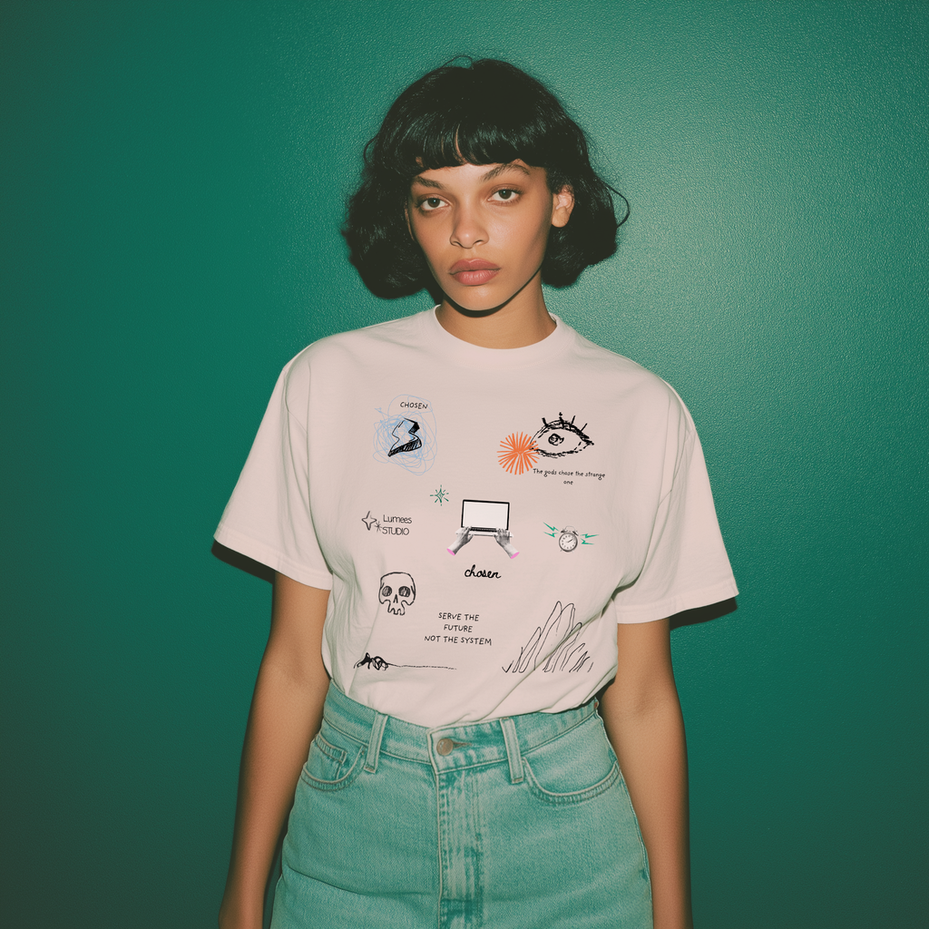 Aquarius & Ganymede — Serve the Future T-shirt
