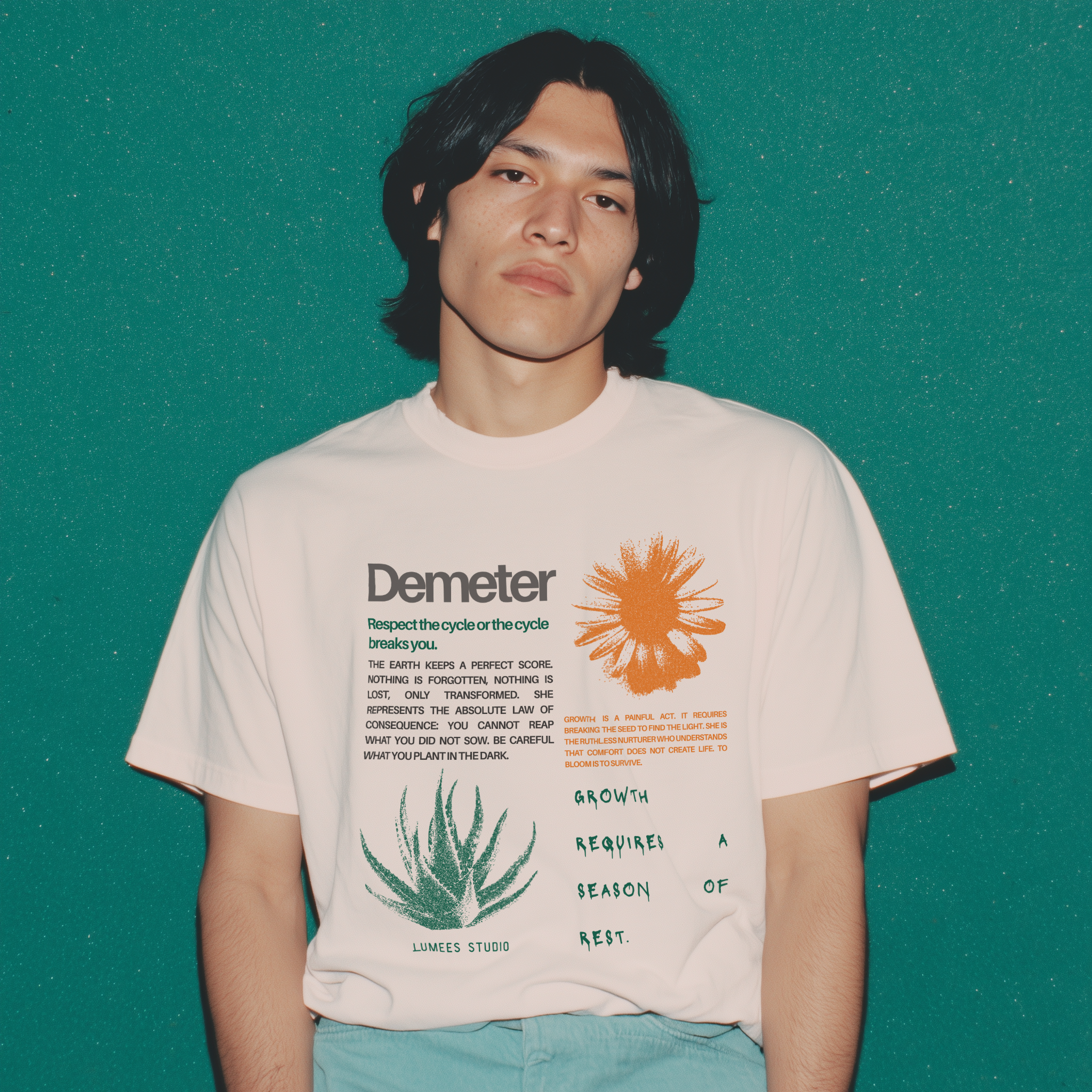 Virgo X Demeter — Respect the Cycle Tshirt