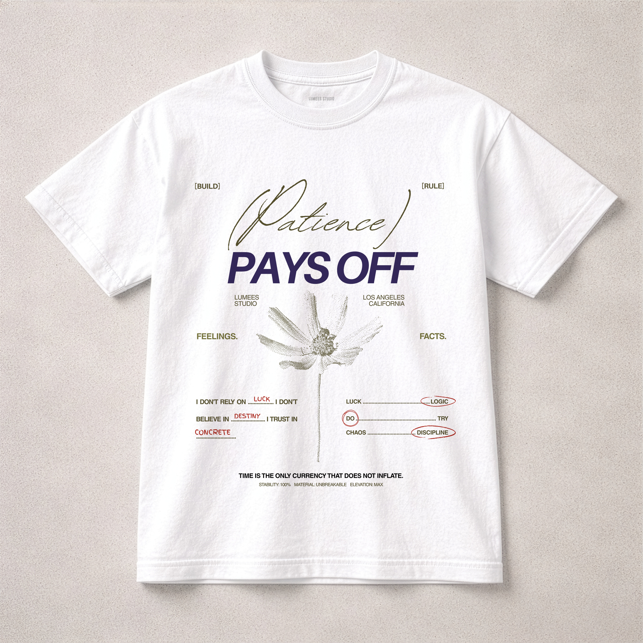 Capricorn x Kronos — Patience Pays Off Tshirt