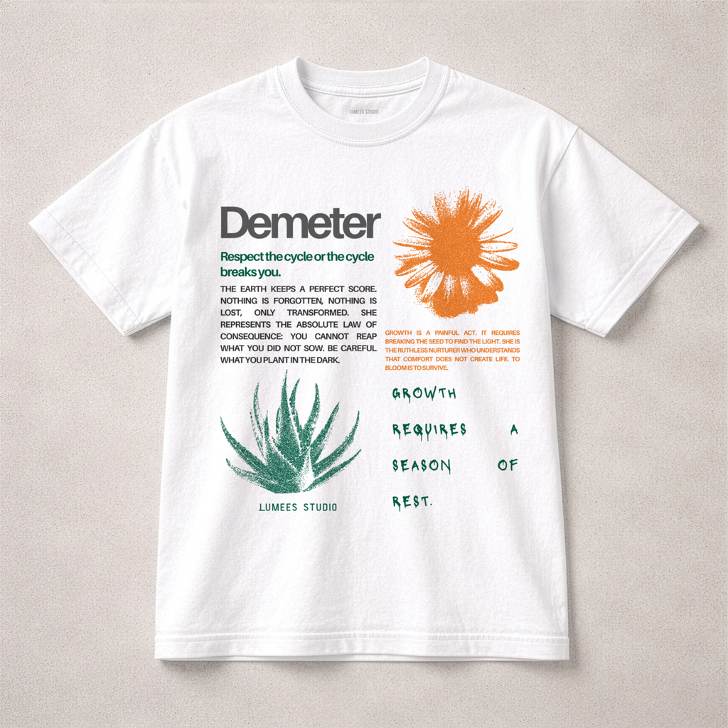 Virgo X Demeter — Respect the Cycle Tshirt